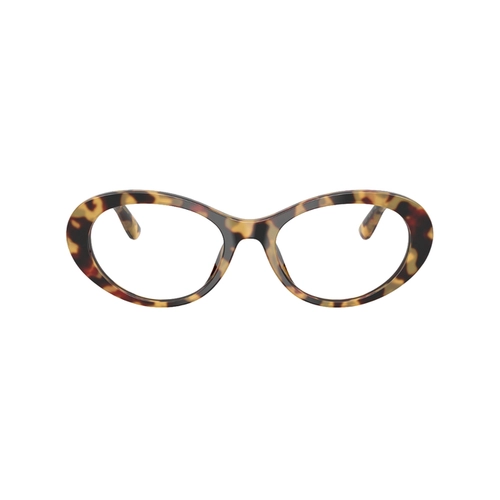 Óculos de Grau Dolce & Gabbana 0DG3450 512 53 Acetato Marrom e Amarelo Mesclado