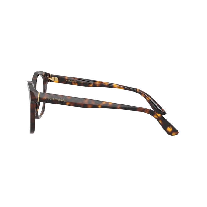 Óculos de Grau Dolce & Gabbana 0DG3451 502 56 Acetato Marrom Mesclado 3