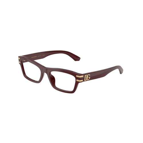 Óculos de Grau Dolce & Gabbana 0DG3454 3091 54 Acetato Vinho