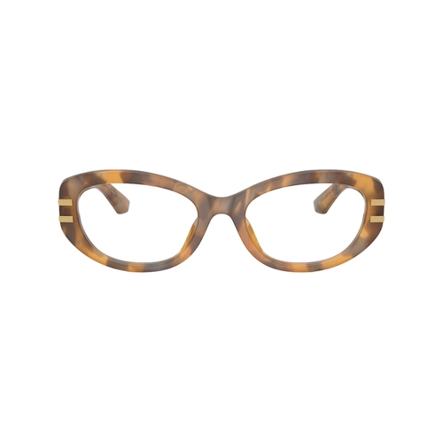 Óculos de Grau Dolce & Gabbana 0DG3455 3496 54 Acetato Marrom e Amarelo Mesclado