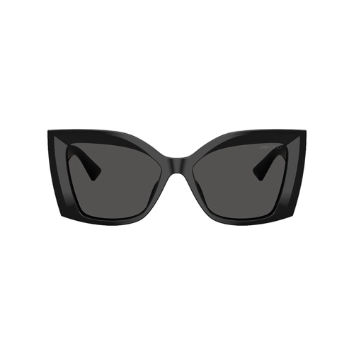 Óculos de Sol Jimmy Choo 0JC5074U 50008754 Acetato Preto com lentes na cor Cinza Escuro