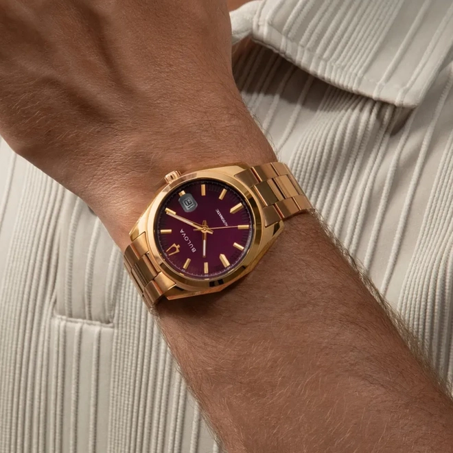 Relógio Bulova Surveyor Automático - 97B234 Vinho 3