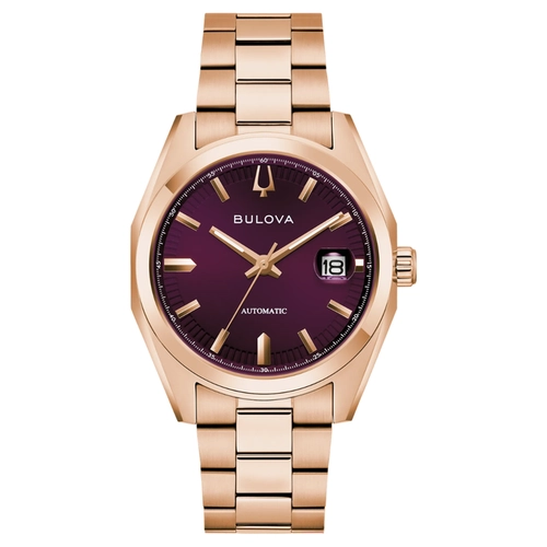 Relógio Bulova Surveyor Automático - 97B234 Vinho
