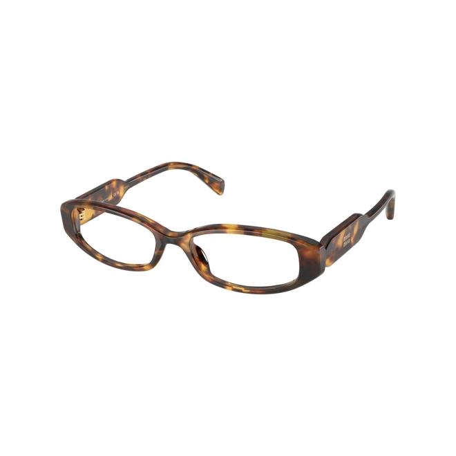 Óculos de Grau Miu Miu 0MU 06ZV 14L1O154 Acetato Marrom Mesclado 1