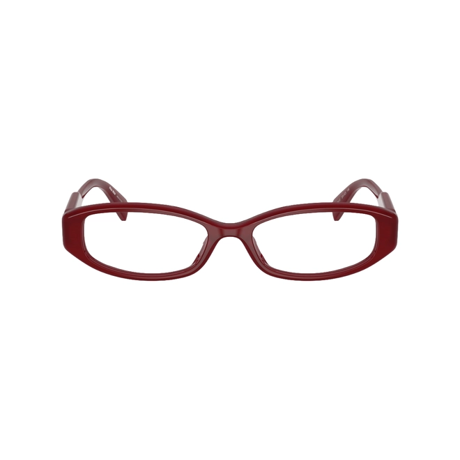 Óculos de Grau Miu Miu 0MU 06ZV 21I1O154 Acetato Vermelho 2