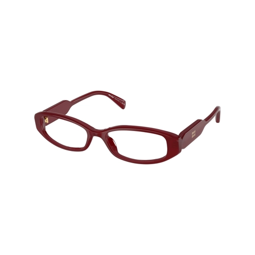 Óculos de Grau Miu Miu 0MU 06ZV 21I1O154 Acetato Vermelho