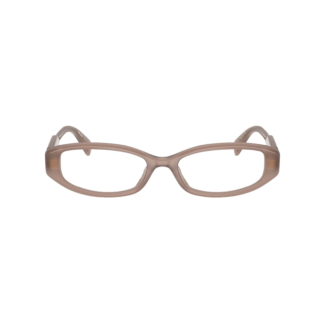 Óculos de Grau Miu Miu 0MU 06ZV 28L1O154 Acetato Bege Transparente 2