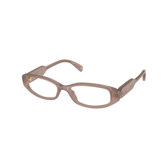 Óculos de Grau Miu Miu 0MU 06ZV 28L1O154 Acetato Bege Transparente 1