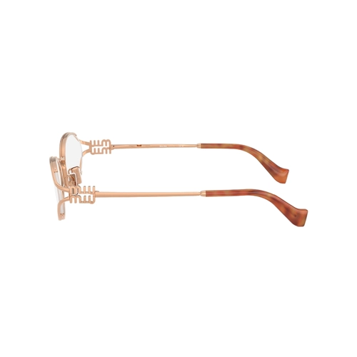 Óculos de Grau Miu Miu 0MU 53ZV ZVF1O151 Metal Rosé