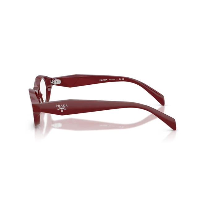 Óculos de Grau Prada 0PR D18V 23L1O153 Acetato Marsala 3