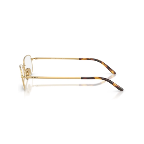 Óculos de Grau Prada 0PR D56V 5AK1O154 Metal Dourado