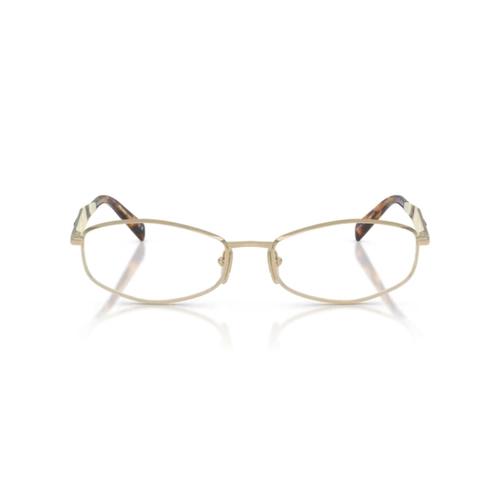 Óculos de Grau Prada 0PR D58V ZVN1O156 Metal Dourado Pálido