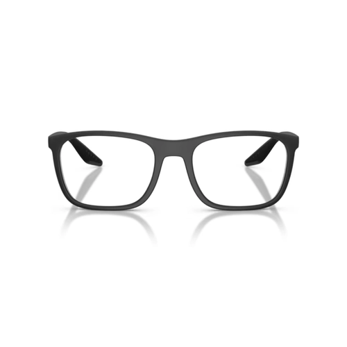 Óculos de Grau Prada Linea Rossa 0PS 06TV 12P1O156 Acetato Preto Fosco