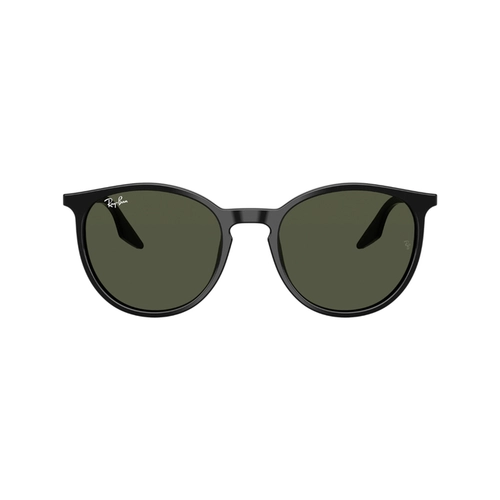 Óculos de Sol Ray-Ban 0RB2204 901/3154 Acetato Preto Polido com lentes na cor Cinza Degradê