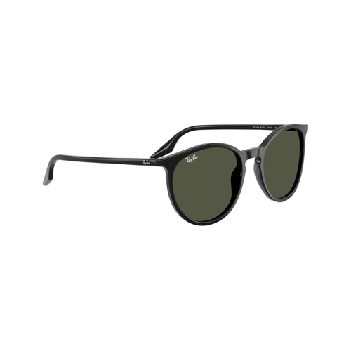 Óculos de Sol Ray-Ban 0RB2204 901/3154 Acetato Preto Polido com lentes na cor Cinza Degradê