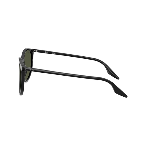 Óculos de Sol Ray-Ban 0RB2204 901/3154 Acetato Preto Polido com lentes na cor Cinza Degradê