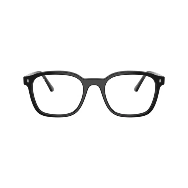 Óculos de Grau Ray-Ban 0RX5460 2000 52 Acetato Preto Polido 2