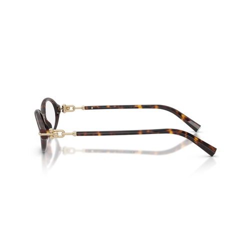 Óculos de Grau Tiffany 0TF2297 8015 53 Acetato Marrom Mesclado