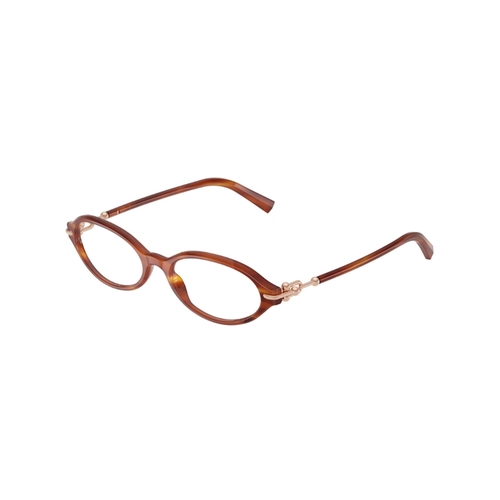 Óculos de Grau Tiffany 0TF2297 8469 53 Acetato Castanho Mesclado