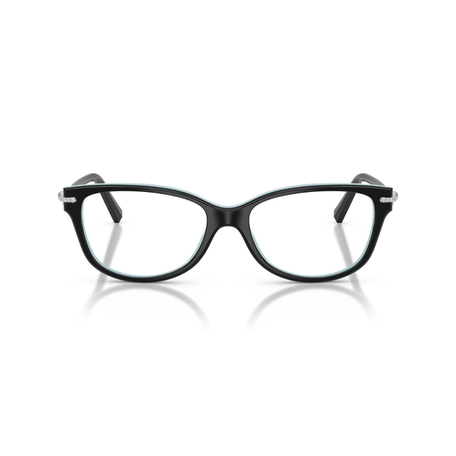 Óculos de Grau Tiffany 0TF2298B 8055 54 Acetato Preto e Azul 2