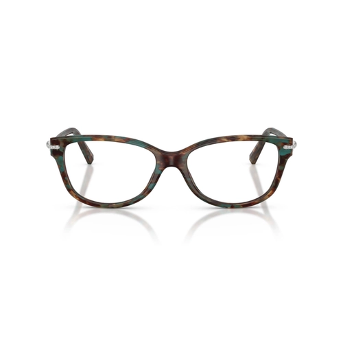 Óculos de Grau Tiffany 0TF2298B 8442 54 Acetato Marrom Mesclado