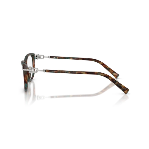 Óculos de Grau Tiffany 0TF2298B 8442 54 Acetato Marrom Mesclado