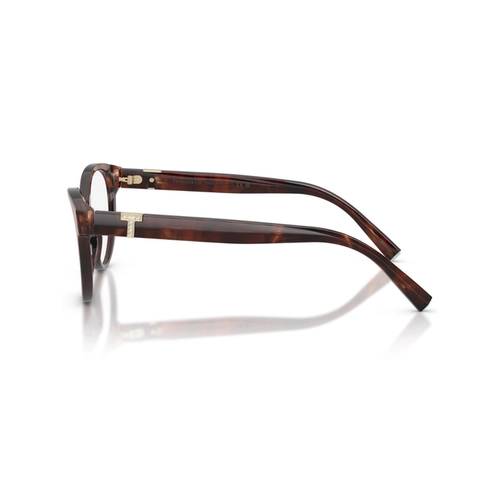 Óculos de Grau Tiffany 0TF2302B 8421 54 Acetato Marrom Mesclado