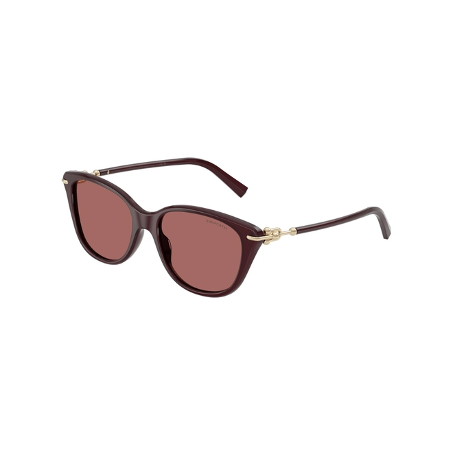 Óculos de Sol Tiffany 0TF4267 84706954 Acetato Vinho com lentes na cor Violeta 1