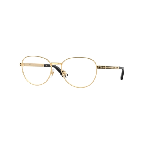Óculos de Grau Versace 0VE1323 1002 55 Aço Dourado