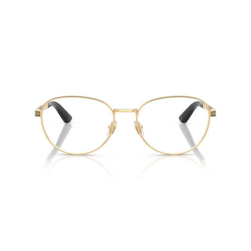 Óculos de Grau Versace 0VE1323 1002 55 Aço Dourado