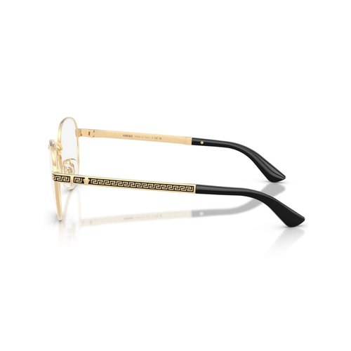 Óculos de Grau Versace 0VE1323 1002 55 Aço Dourado