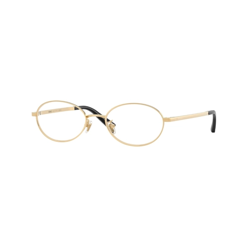 Óculos de Grau Versace 0VE1325D 1523 53 Metal Dourado