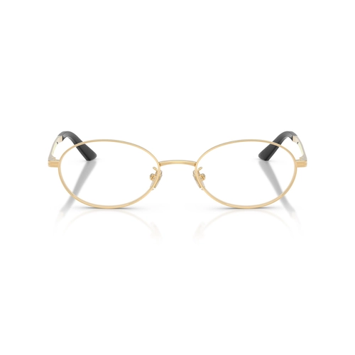 Óculos de Grau Versace 0VE1325D 1523 53 Metal Dourado