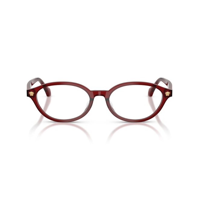 Óculos de Grau Versace 0VE3393D 5540 53 Acetato Vinho Transparente 2