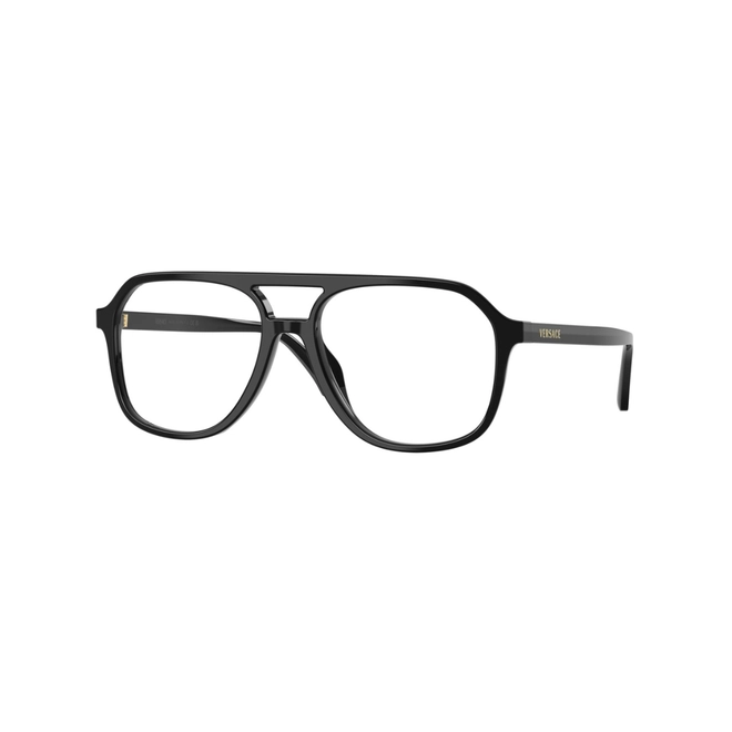 Óculos de Grau Versace 0VE3397U GB1 57 Acetato Preto 1
