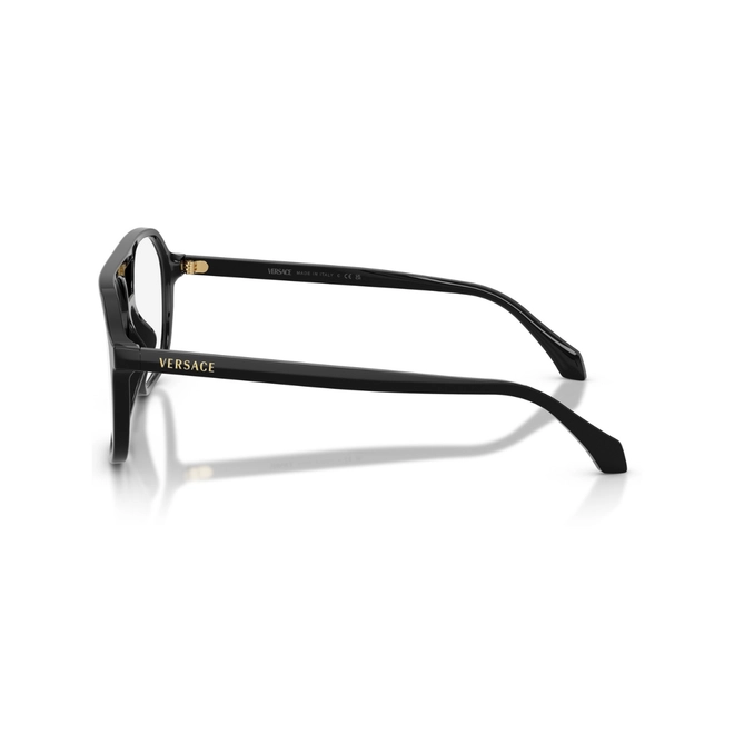 Óculos de Grau Versace 0VE3397U GB1 57 Acetato Preto 3