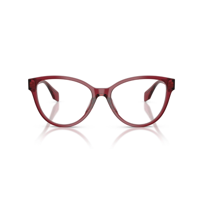 Óculos de Grau Versace 0VE3399U 388 56 Acetato Vermelho Transparente 2