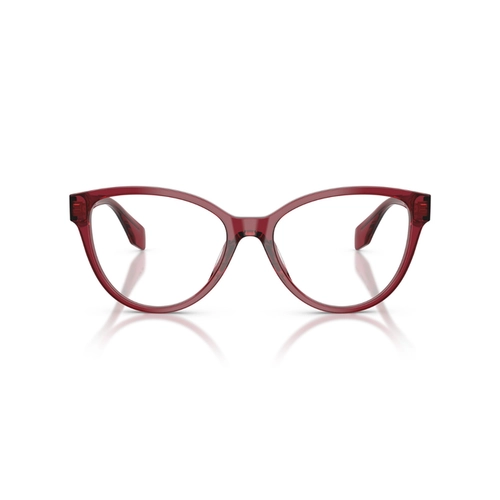 Óculos de Grau Versace 0VE3399U 388 56 Acetato Vermelho Transparente