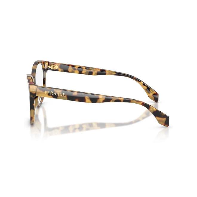 Óculos de Grau Versace 0VE3399U 777 56 Acetato Marrom Mesclado 3