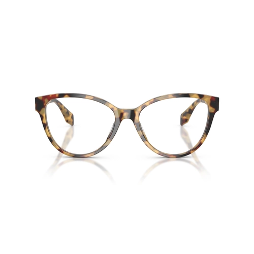 Óculos de Grau Versace 0VE3399U 777 56 Acetato Marrom Mesclado