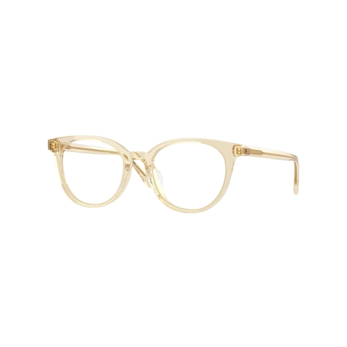 Óculos de Grau Versace 0VE3404D 5556 52 Acetato Amarelo Transparente
