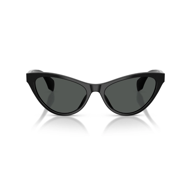 Óculos de Sol Versace 0VE4522U GB1/8755 Acetato Preto com lentes na cor Cinza Escuro 2