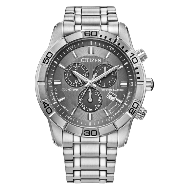 Relógio Citizen Classic Cronógrafo Eco-Drive - BL5630 52HN Cinza 1