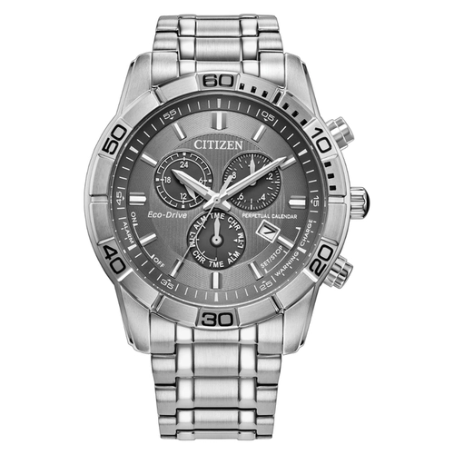 Relógio Citizen Classic Cronógrafo Eco-Drive - BL5630 52HN Cinza
