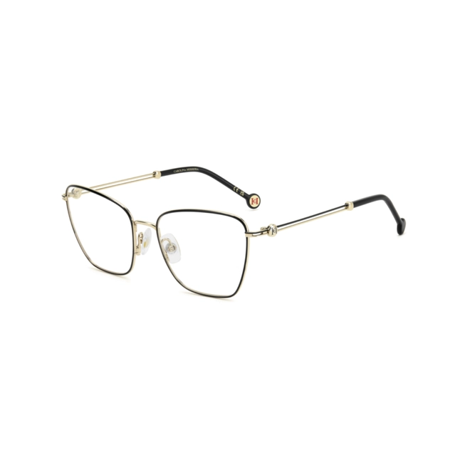 Óculos de Grau Carolina Herrera HER 0426 RHL 5417 Metal Preto e Dourado 1