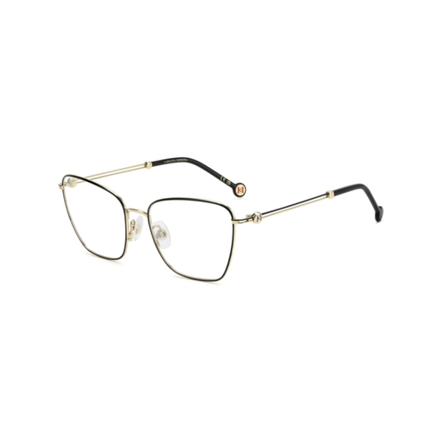 Óculos de Grau Carolina Herrera HER 0426 RHL 5417 Metal Preto e Dourado