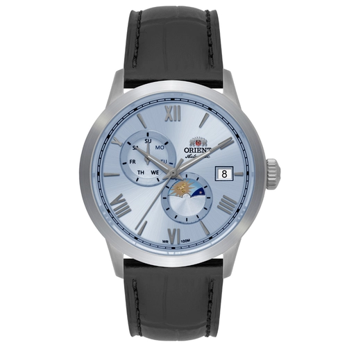 Relógio Orient Special Calibers Sun & Moon - YN6SC034 A3PX Azul