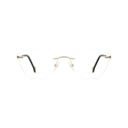 Óculos de Grau Carolina Herrera HER 0427 80S 5518 Metal Dourado