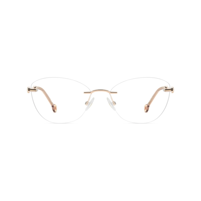 Óculos de Grau Carolina Herrera HER 0427 DDB 5518 Metal Rose 2