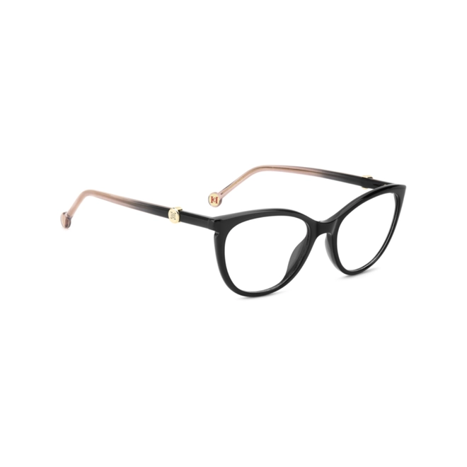 Óculos de Grau Carolina Herrera HER 0437 807 5218 Acetato Preto 3